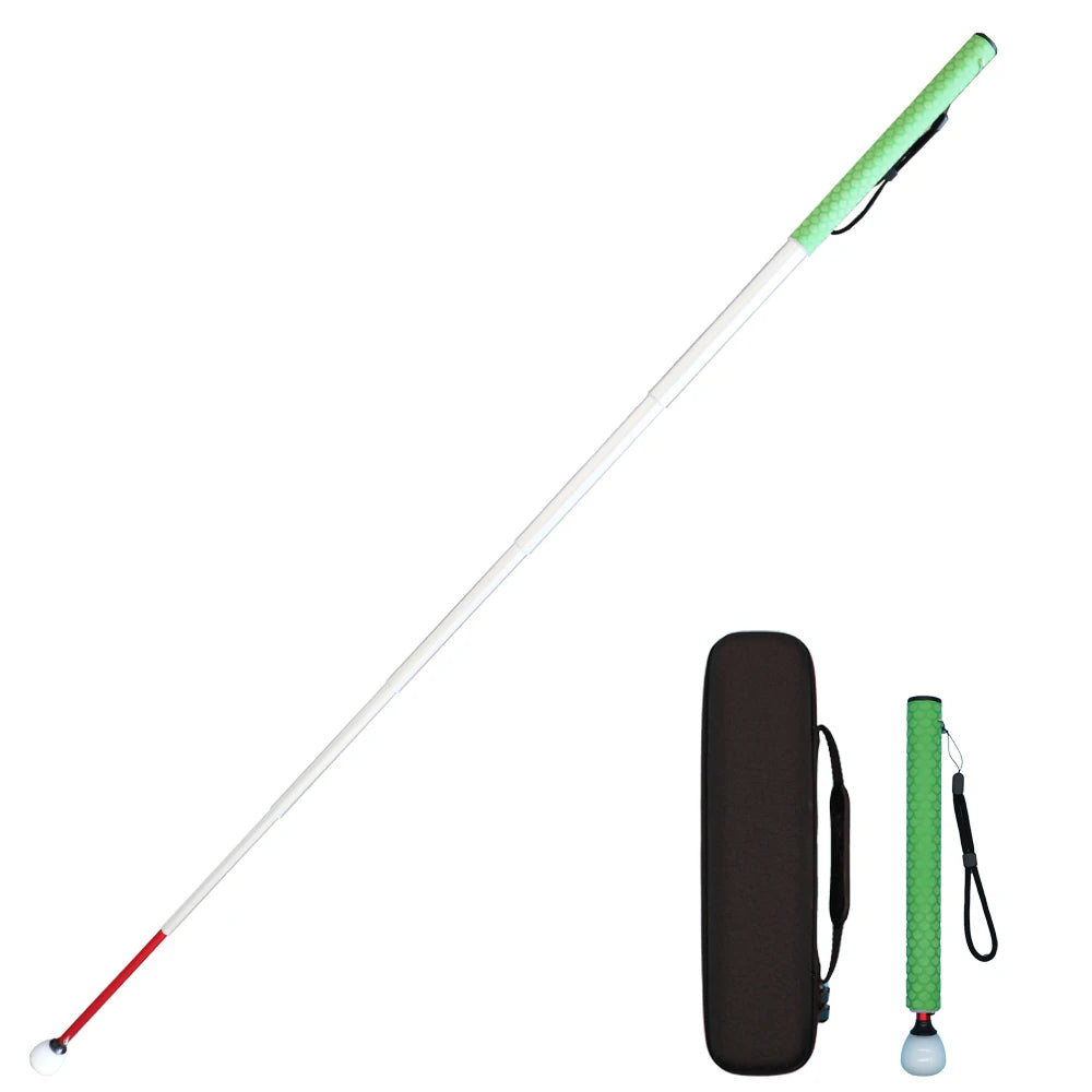 Canne pour aveugle - aluminium - pliable
