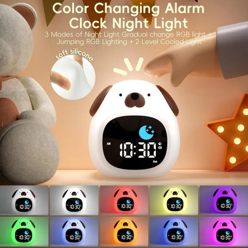 Reveil musical pour enfant malvoyant modèle chien