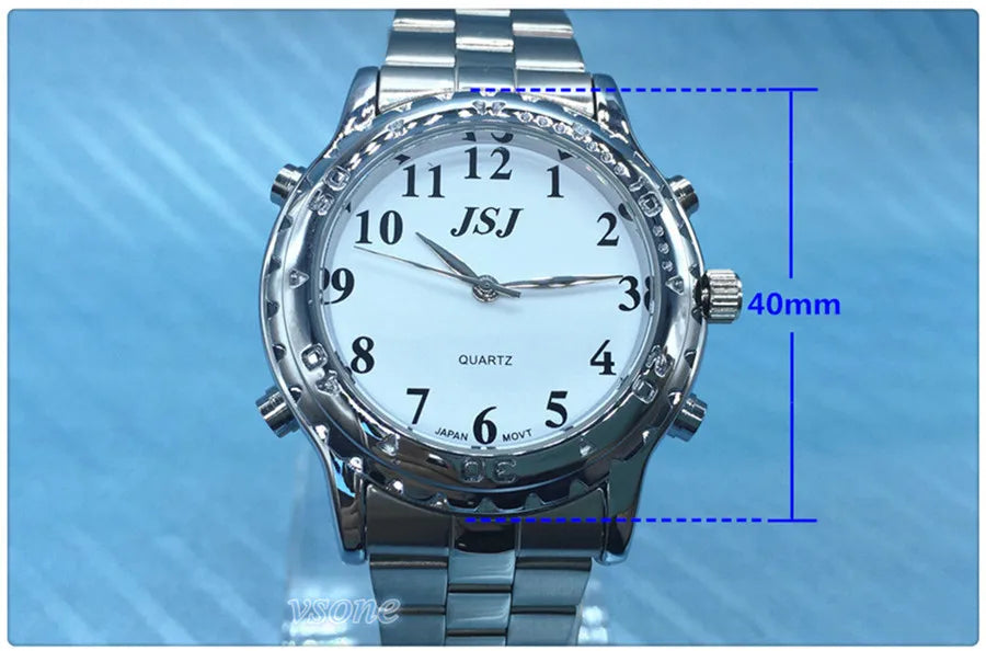 Montre Parlante Femmes Aveugles ou Malvoyantes