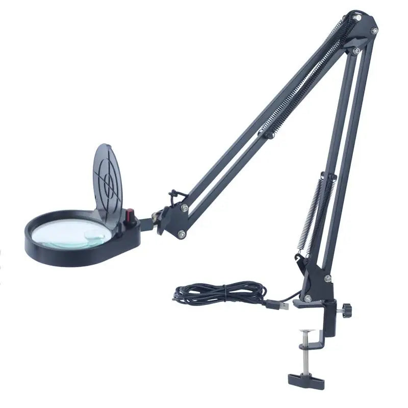 Loupe de Précision avec Lumière LED et Bras Articulé