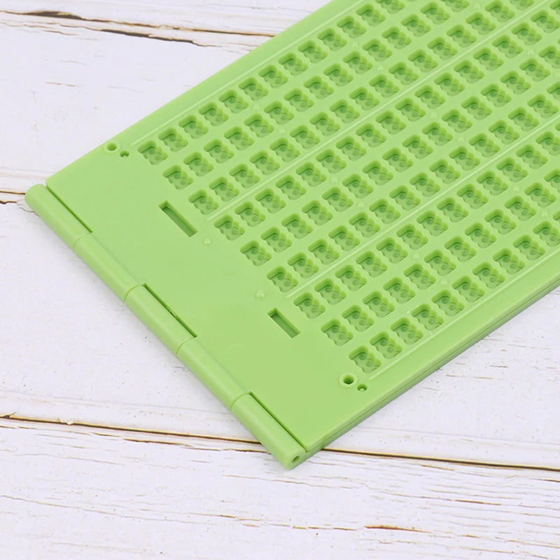 Ardoise d'écriture Braille Portable - avec stylet