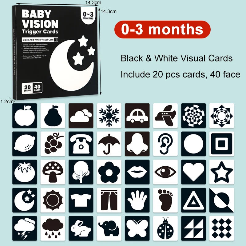Cartes Montessori pour enfant malvoyants