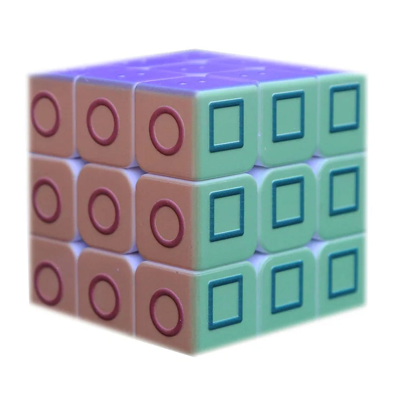 Cube Magique relief pour Malvoyants et Aveugles