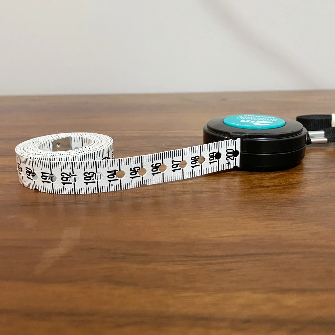 Mètre Ruban Tactile Rétractable 2m – Idéal pour les Malvoyants et Aveugles
