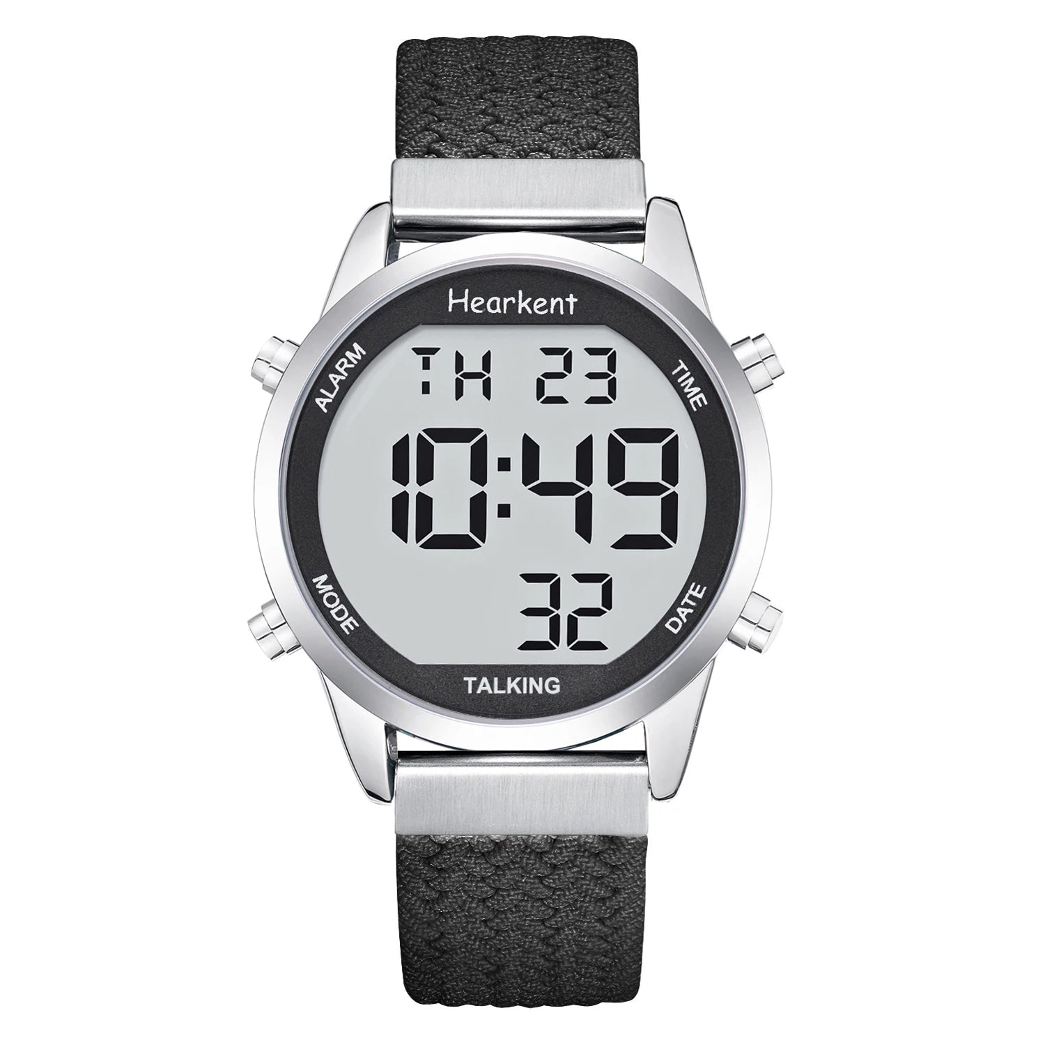 Montre Parlante pour Malvoyants - Noir / Vert