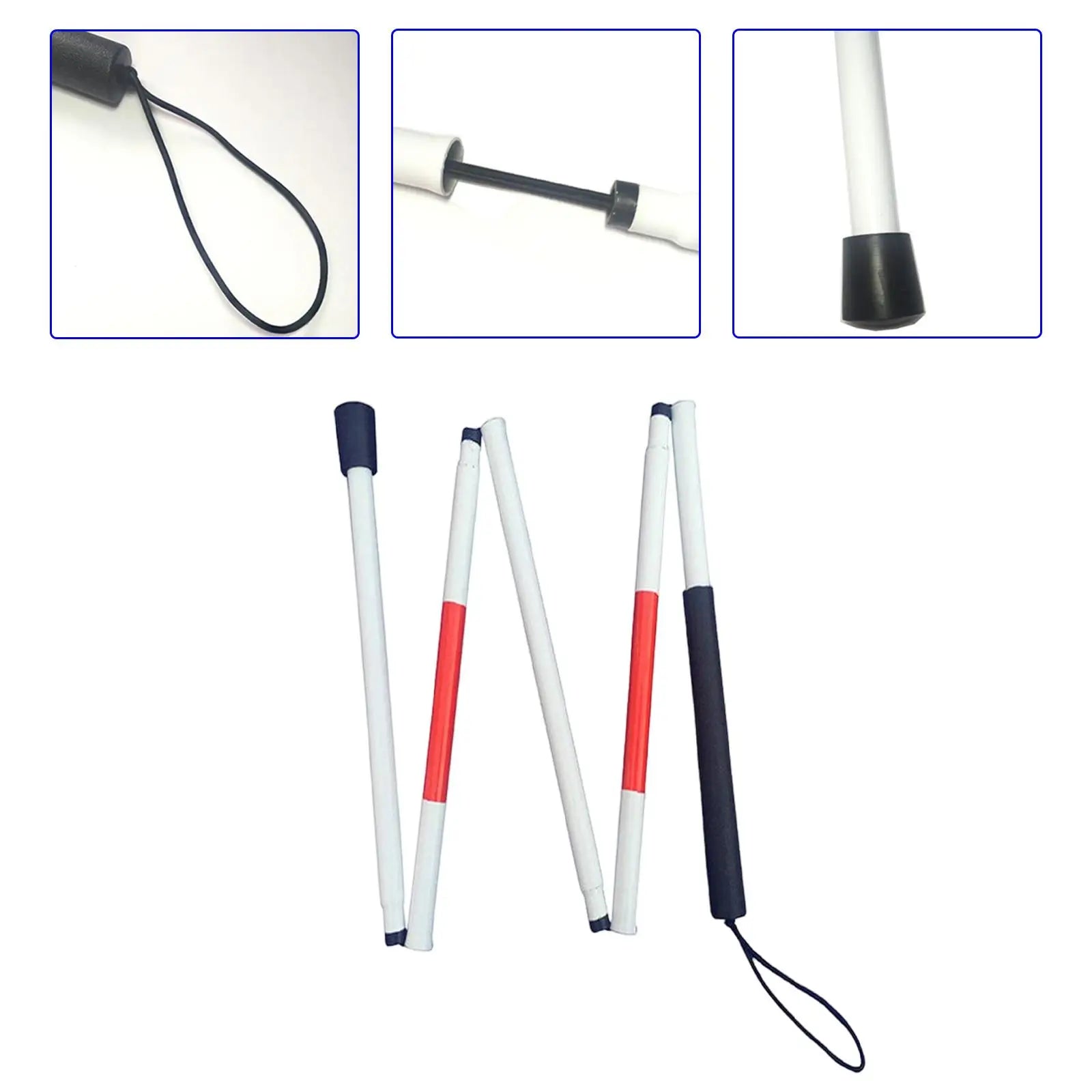 Canne de marche pour Malvoyants - pliable