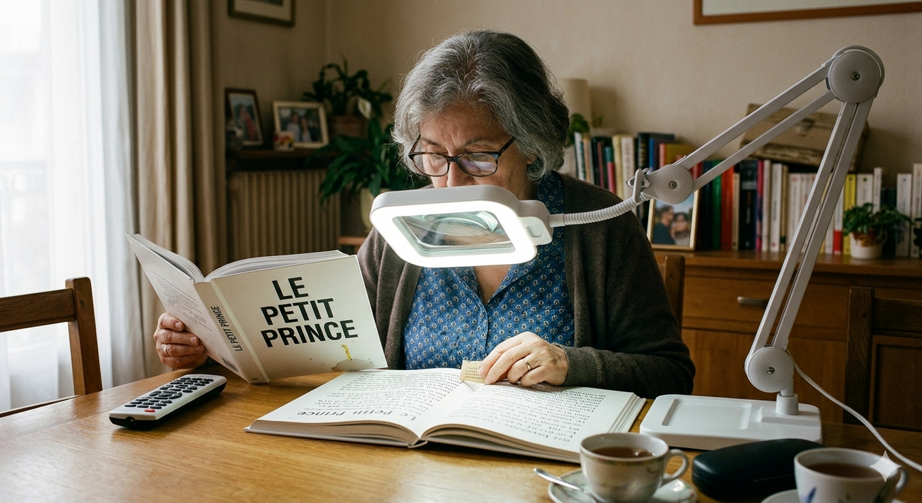 Lampe basse vision : comment choisir pour malvoyant ?
