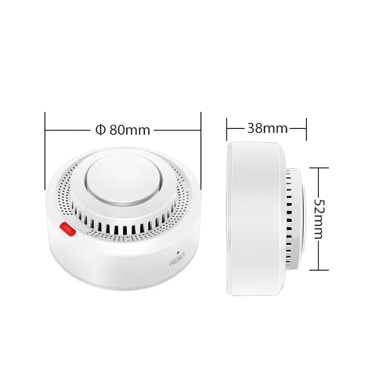 Détecteur de fumée connecté WiFi pour malvoyant et senior 