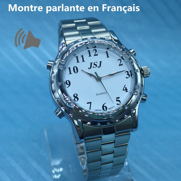 Montre Parlante Femmes Aveugles ou Malvoyantes