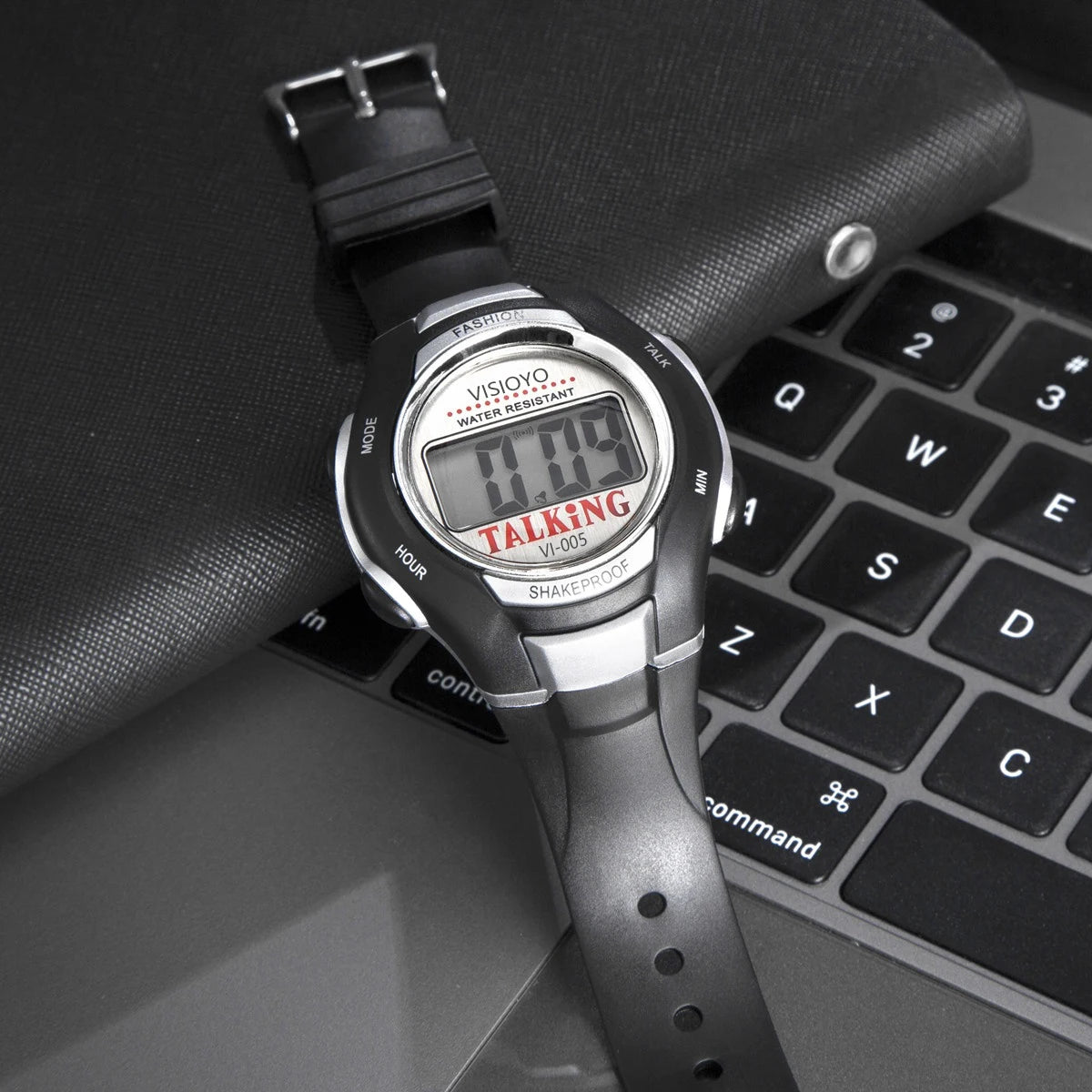 Montre parlante homme aide vocale