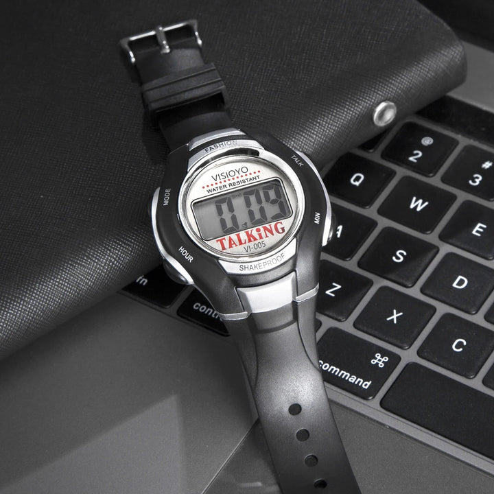 Montre parlante homme aide vocale