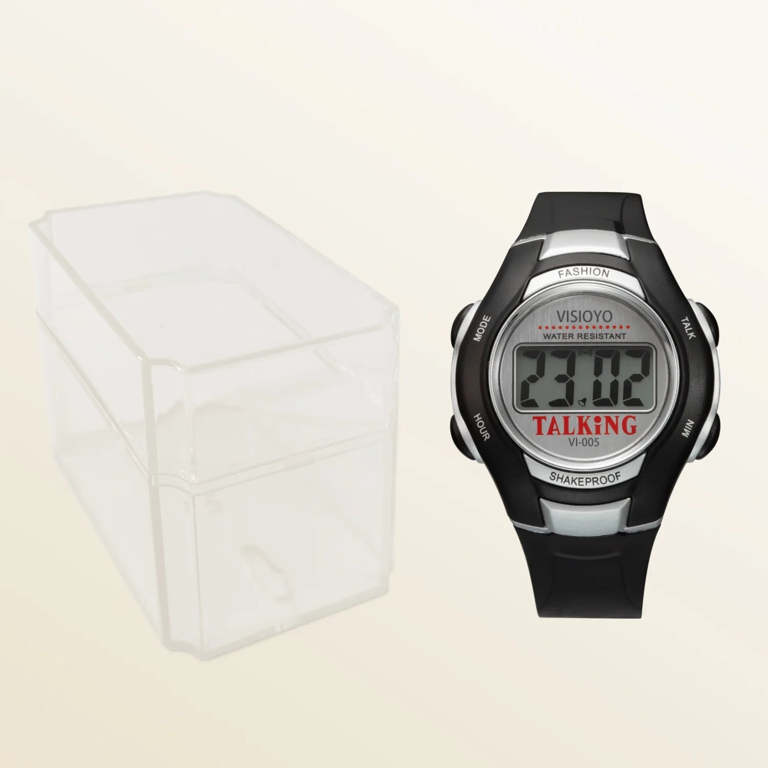 Montre parlante homme aide vocale