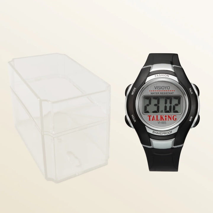 Montre parlante homme aide vocale