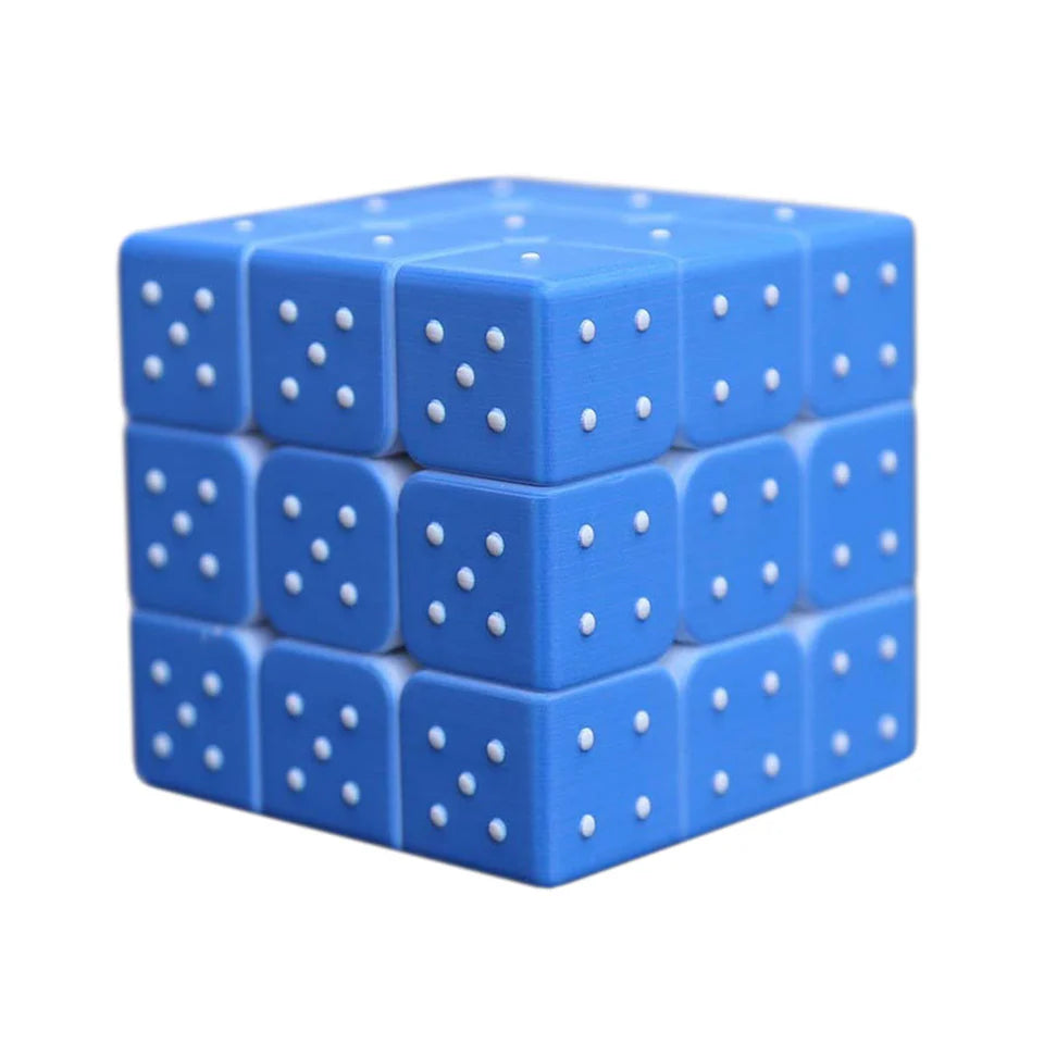 Cube Magique braille pour Malvoyants et Aveugles