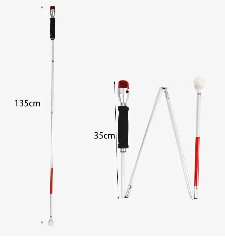 Canne Électronique Parlante avec Lumière