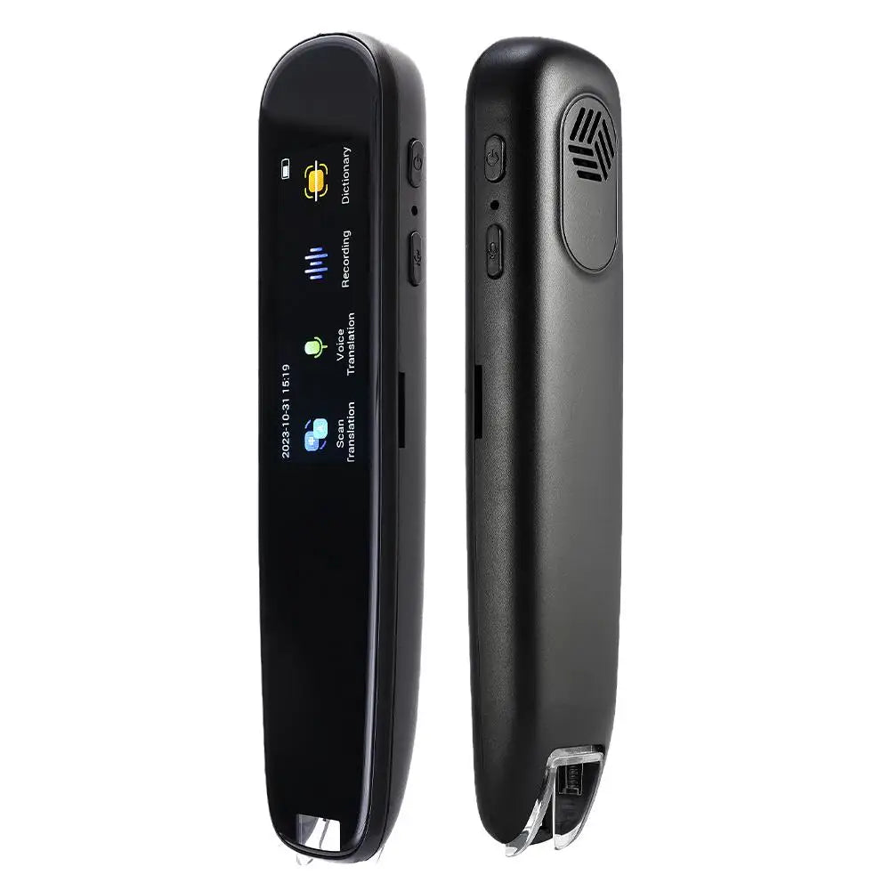 Stylo lecteur scanner pour malvoyant, coloris noir