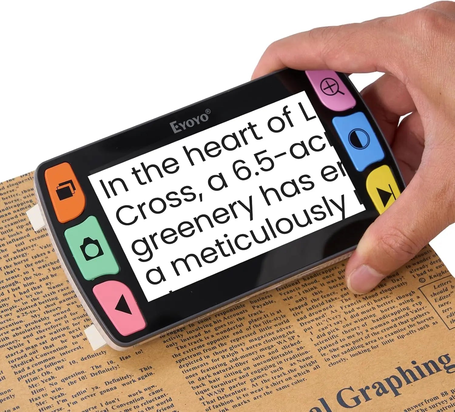 Loupe Électronique Portable 4,3’’ pour malvoyant