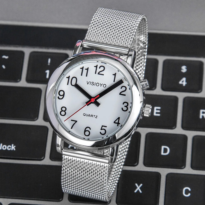 Montre malvoyant parlante pour femme
