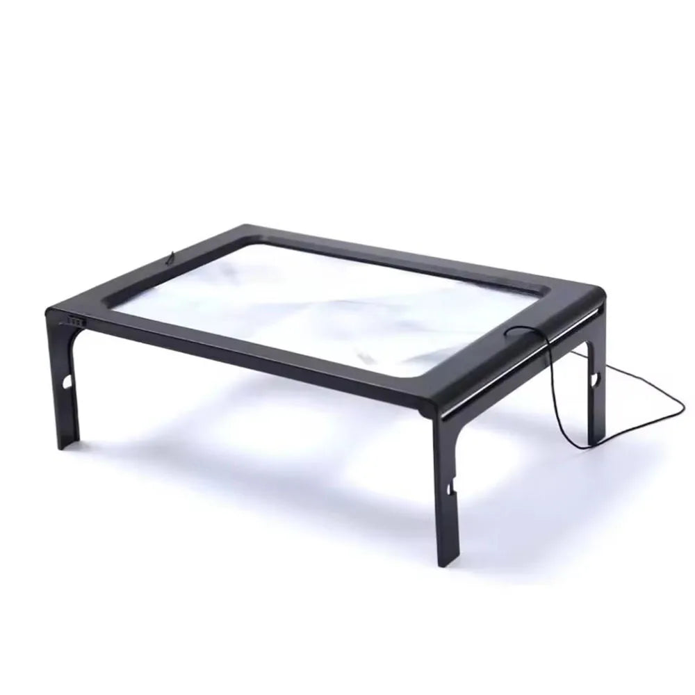 Loupe lumineuse à LED - A4 - pliable