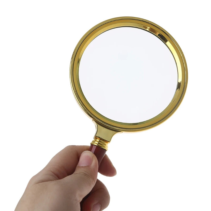 Loupe de lecture portable 10× style rétro