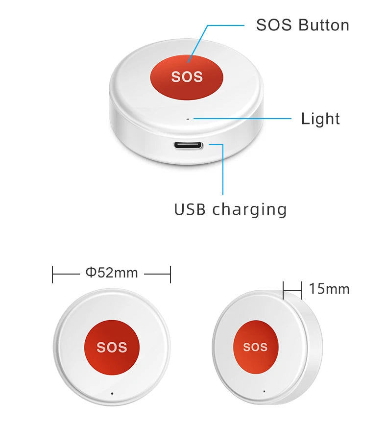 bouton sos pour malvoyant