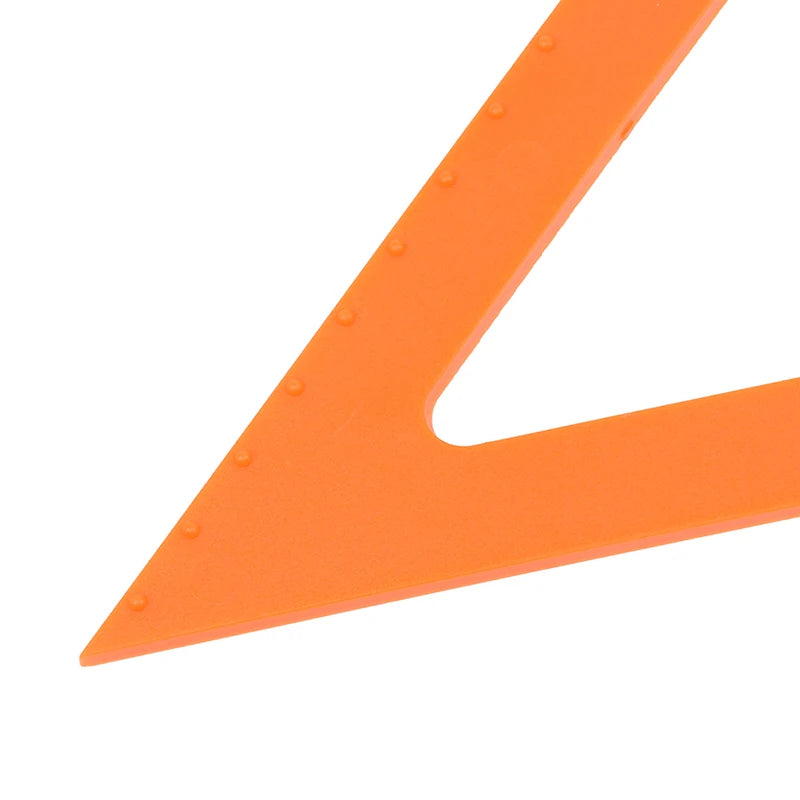 Lot de 2 Équerres et 1 Rapporteur - Braille