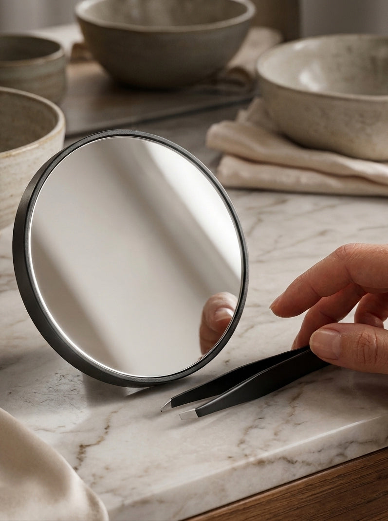 Miroir Grossissant pour Personnes Malvoyantes et Seniors