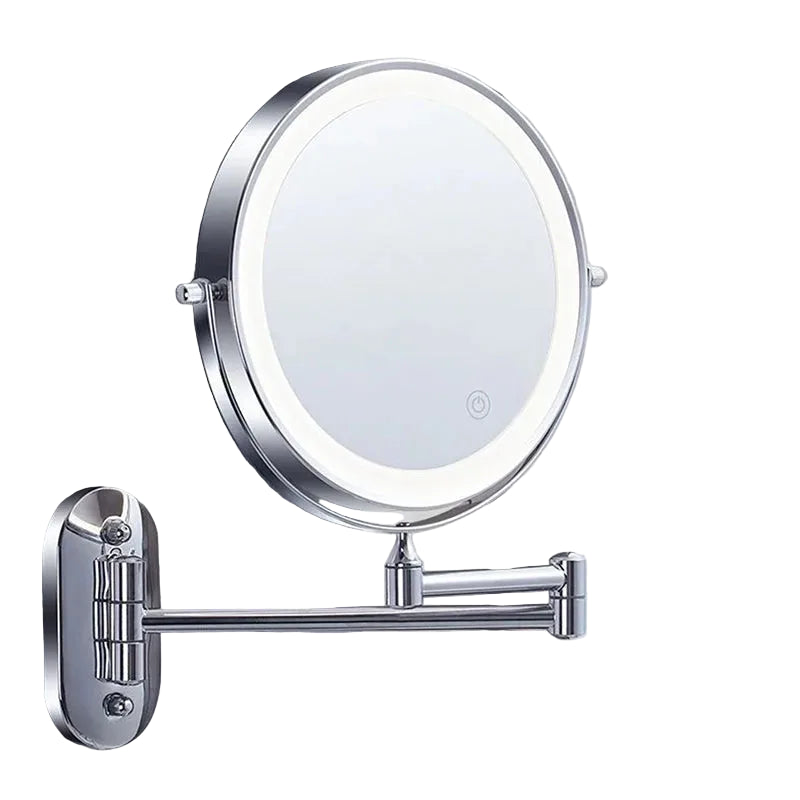 miroir mural grossissant lumineux x10