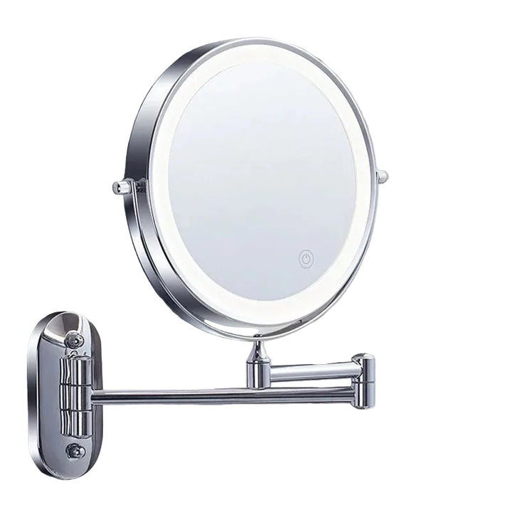 miroir mural grossissant lumineux x10