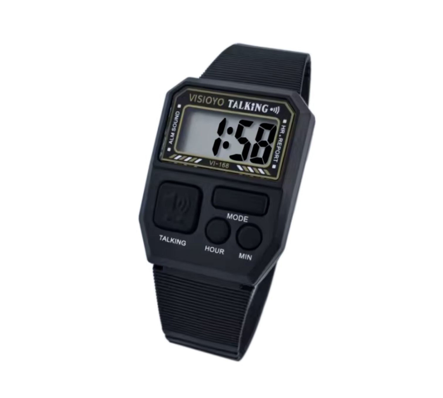 Montre Parlante Française pour Seniors et Malvoyants – Voix Claire et Annonce Automatique
