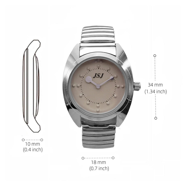 montre braille pour aveugle 