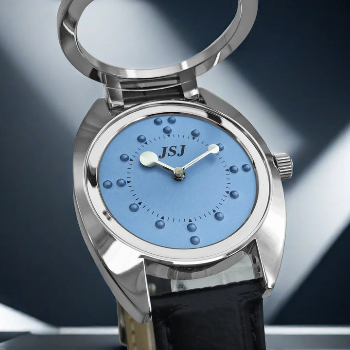 montre braille tactile pour aveugle