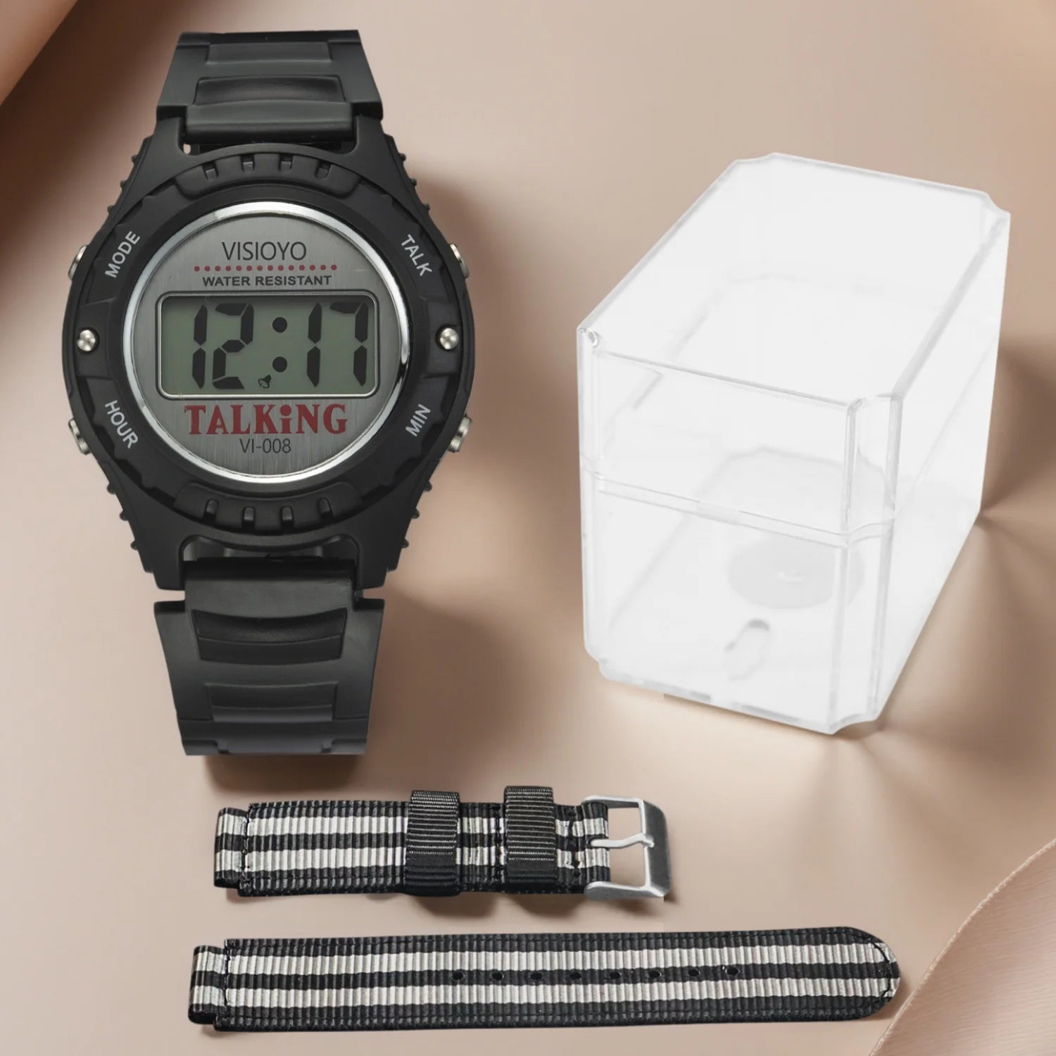 montre parlante avec bracelet